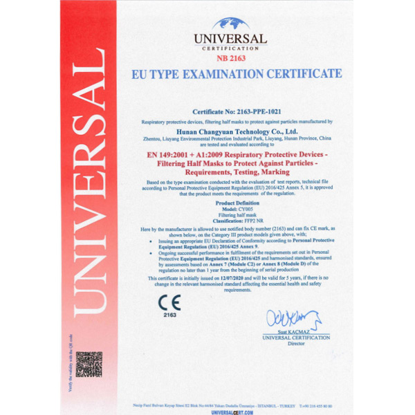CE Certificate